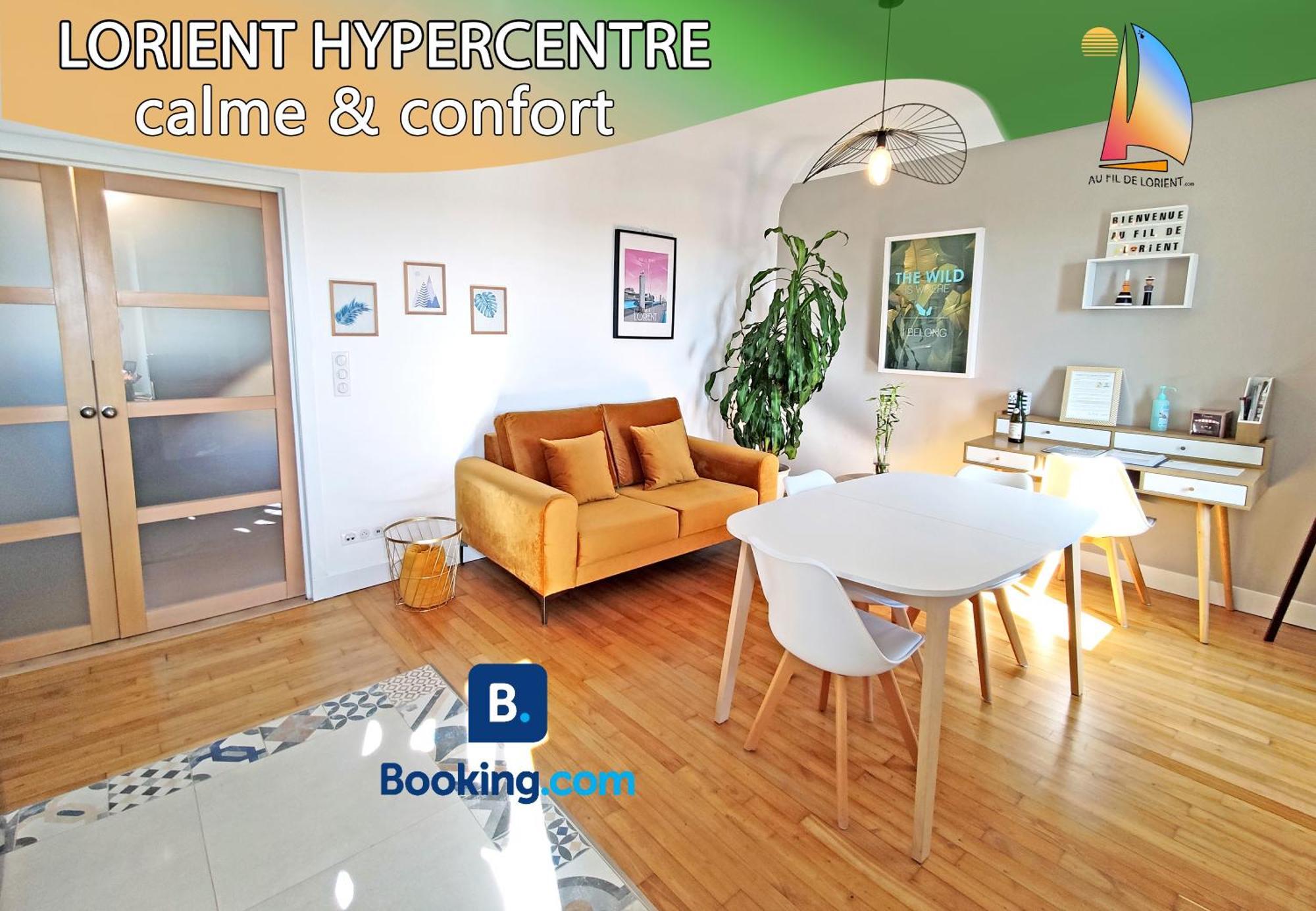 Ferienwohnung Hypercentre - Calme Et Lumineux. Aufildelorient Exterior foto